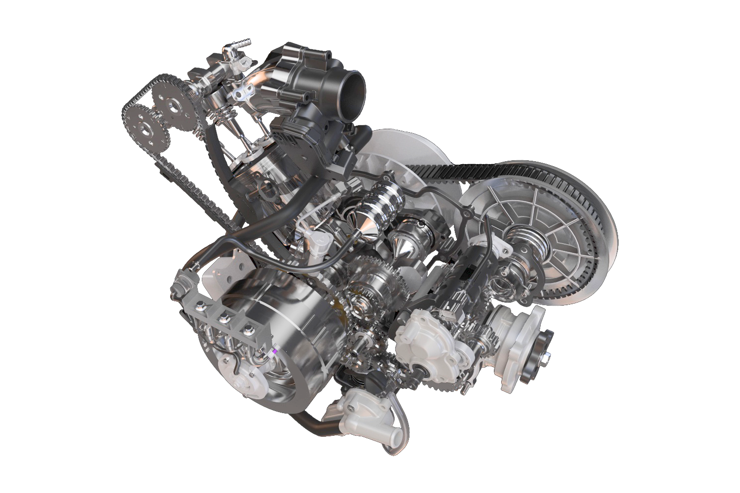 Двигатель Квадроцикла Segway ATV Snarler AT6S BASIC CVTech